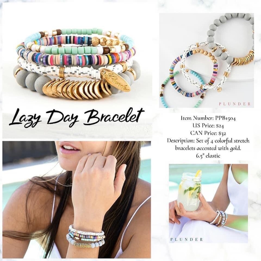 Lazy Day Bracelet Set